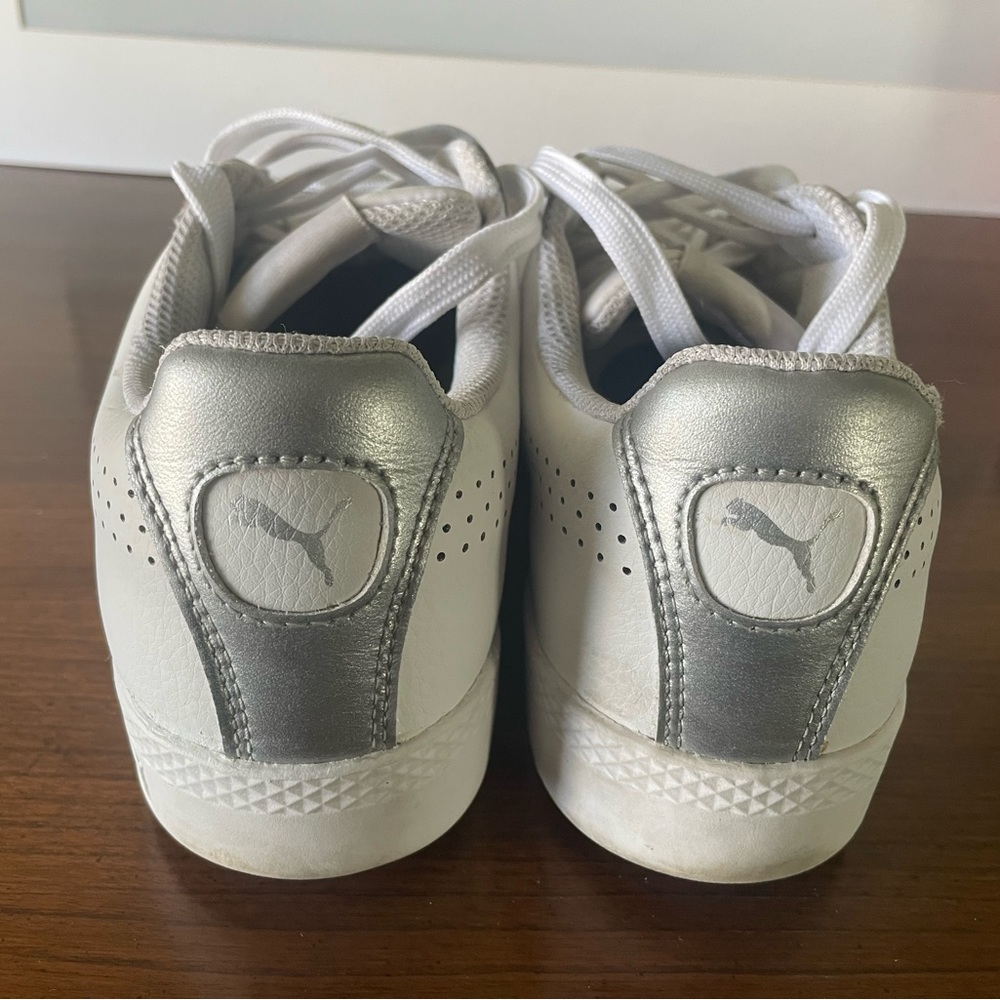 Puma Women's White Sneakers - Picture 3 of 5